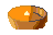 Half a white pumpkin pie
